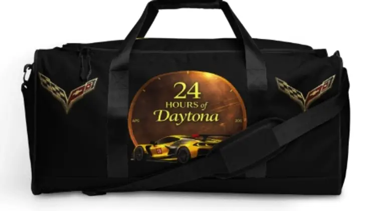 Corvette Racing Rolex 24 Duffle Bag – Premium Travel Bag for Corvette Fans