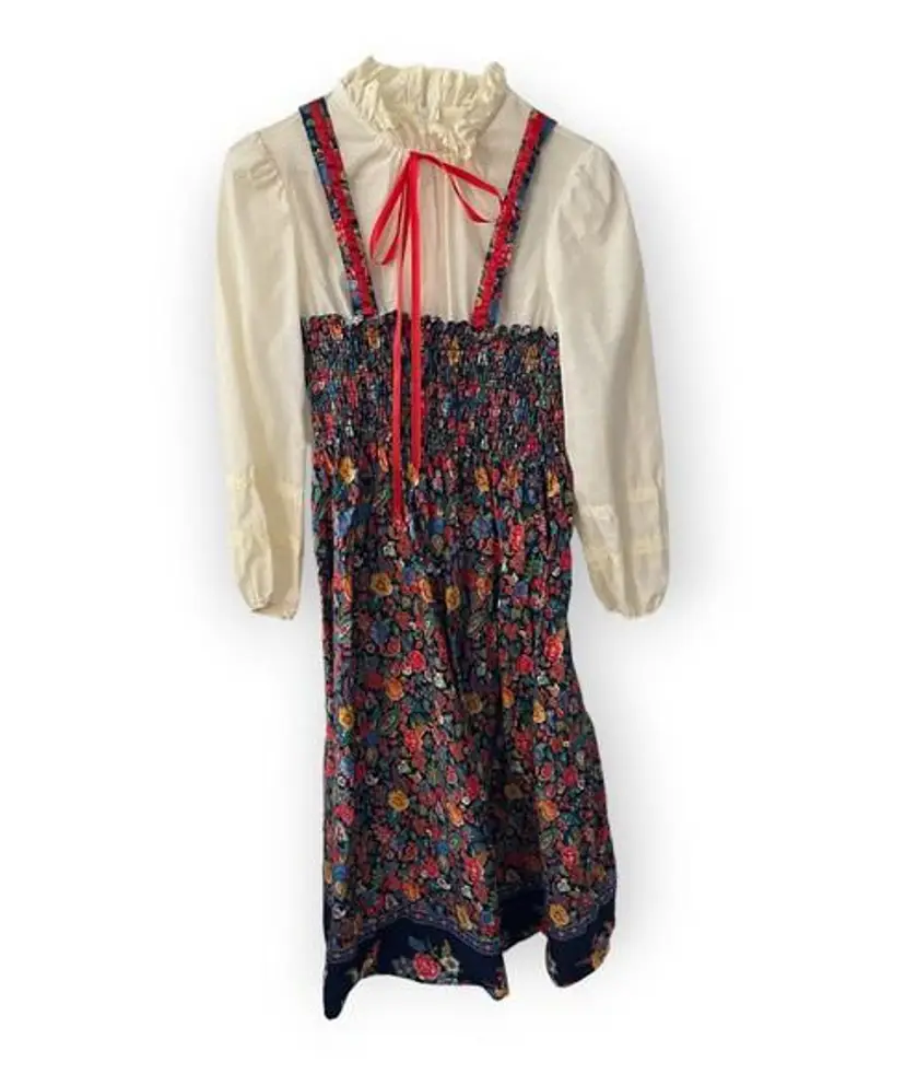 Vintage JC Penney Girls Dress Sz 12 EUC