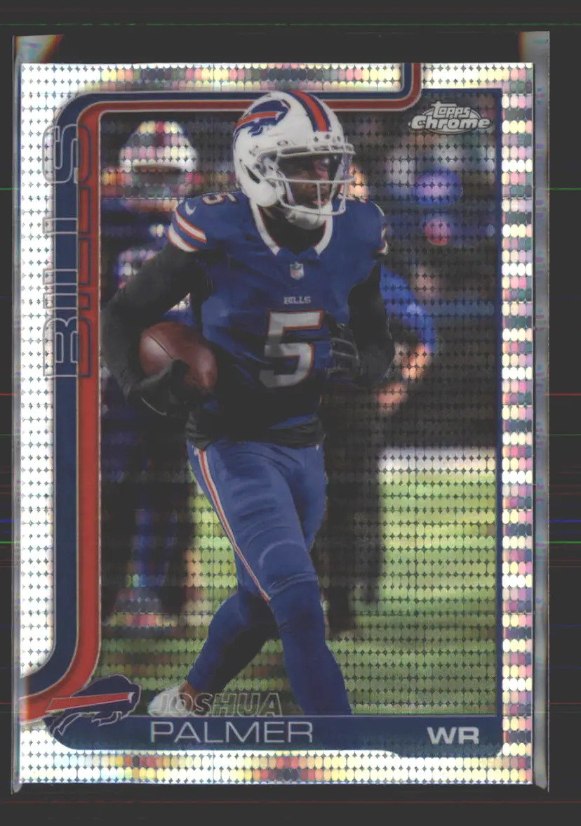 Joshua Palmer 2025 Topps Chrome Pulsar #31 - (142) - Buffalo Bills