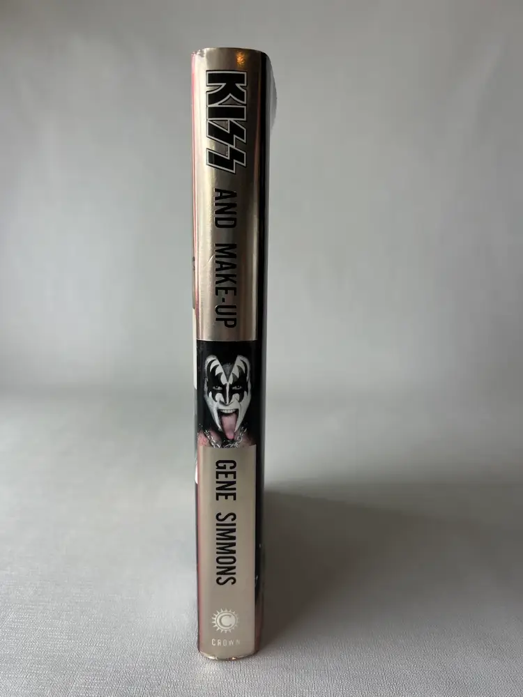 Gene Simmons "KISS and Make-up" Hardcover Book 1st Edition KISS Rock Biograpy