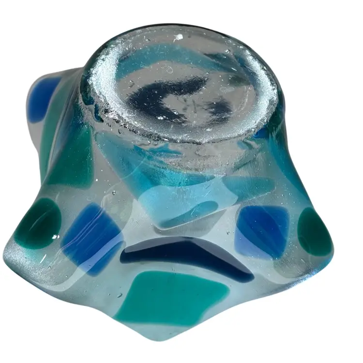 $1 SB - Fused Glass Trinket Bowl