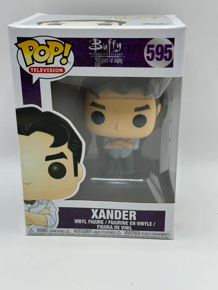 Funko Pop! Buffy The Vampire Slayer - Xander #595 - Vaulted - NIB