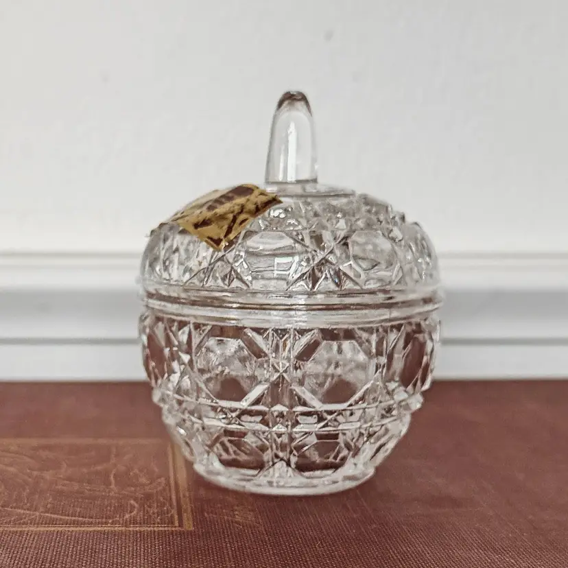 Anna Hutte Bleikristall 24% Lead Crystal Mini Covered Dish