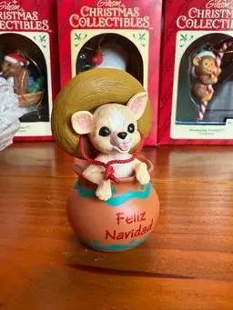 Hallmark Keepsake Feliz Navidad 1994 Christmas Ornament