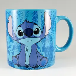 Disney Lilo & Stitch Experiment 626 Blue Mug Ceramic Coffee Cup Large 20oz