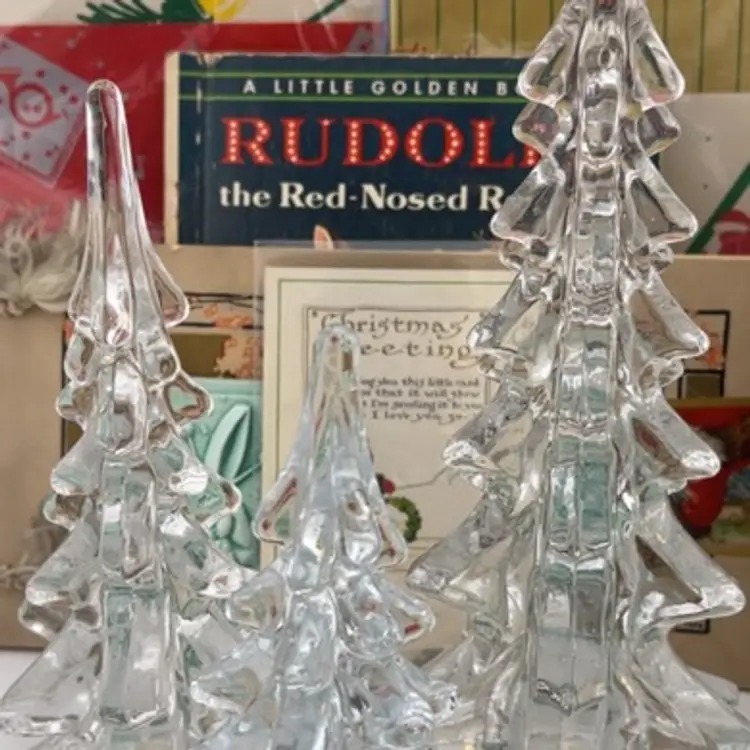 Set Of 3 Glowy Trees