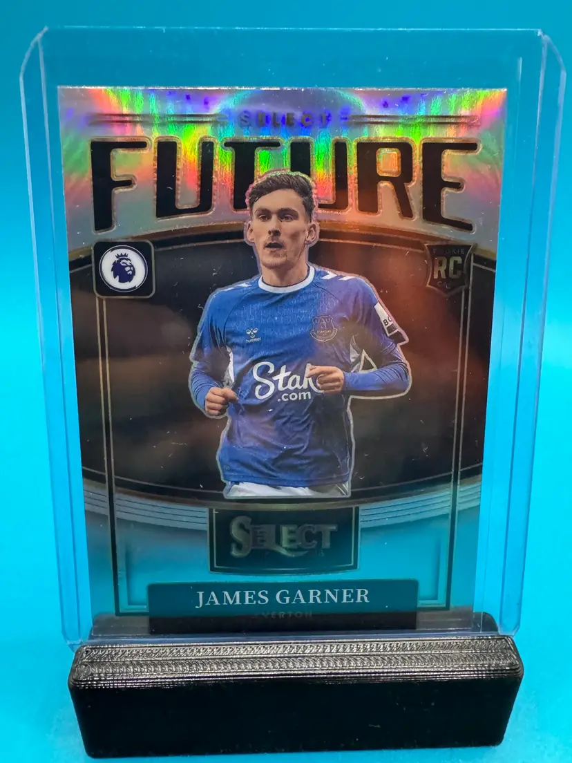 James Garner Select Future Silver Prizm RC Everton
