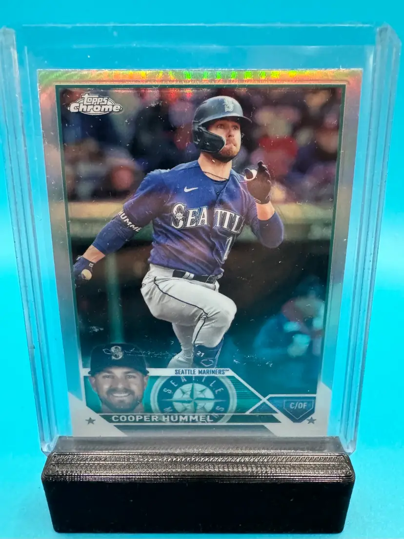 Cooper Hummel Topps Chrome Update Refractor Seattle Mariners