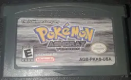 Pokemon AshGray GBA ROM Hack Video Game Custom Gameboy Advance