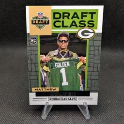 Matthew Golden 2025 Panini Rookies & Stars Draft Class Rookie RC #5 - Green Bay Packers