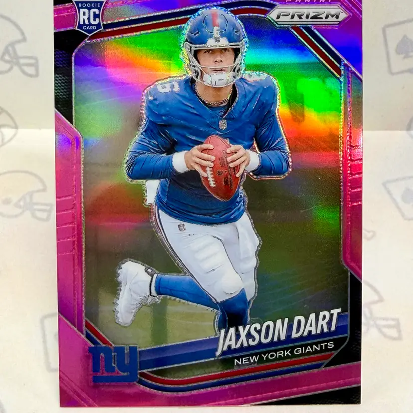#332 Jaxson Dart 2025 Panini Prizm - Pink