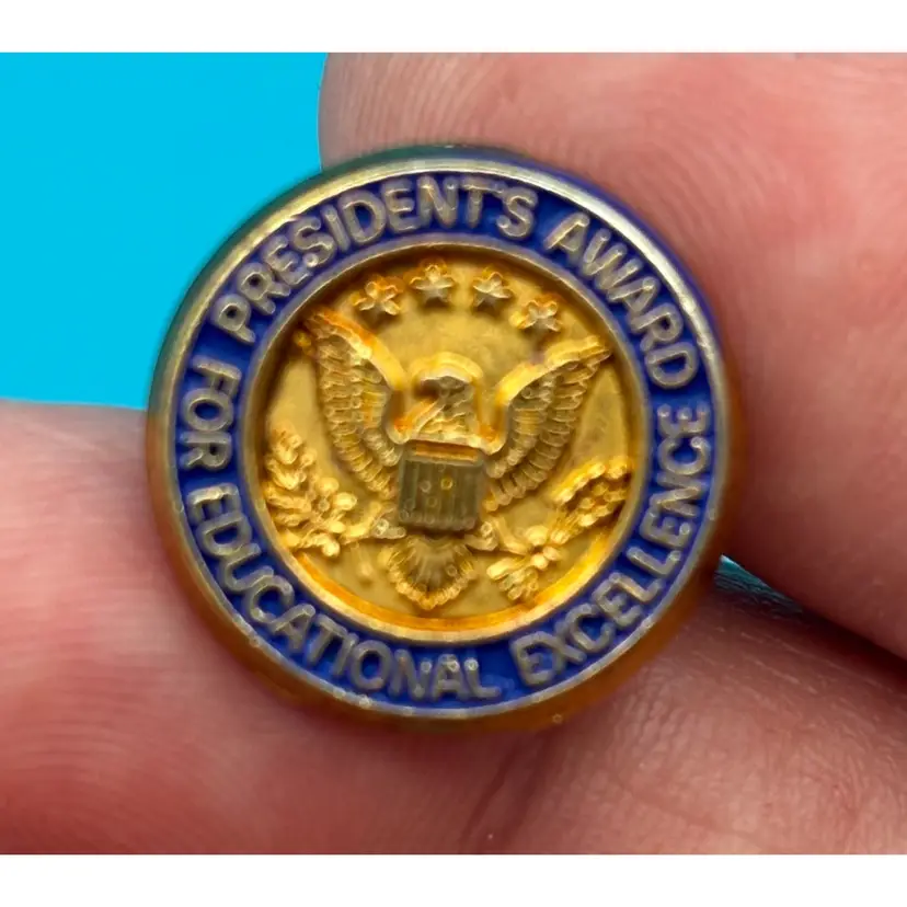 Presidents Award for Educational Excellence Vintage Tack Pin