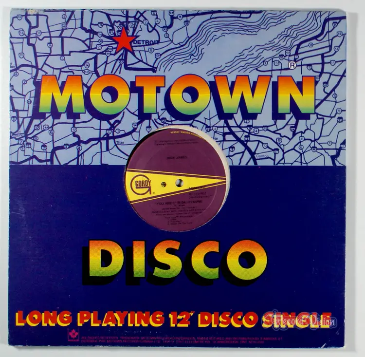 Rick James - High On Your Love Suite (12" Single) (1979) Vinyl • Remix