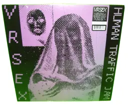 VR Sex Human Traffic Jam Vinyl LP Darkwave Gothic Metallic Blue 100 Drab Majesty