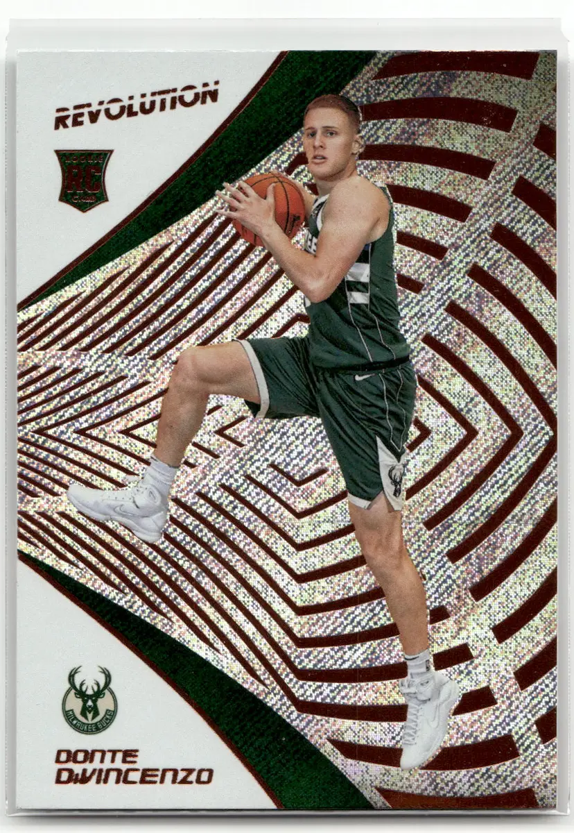 2018-19 Panini Revolution Donte DiVincenzo Rookie Card - Bucks