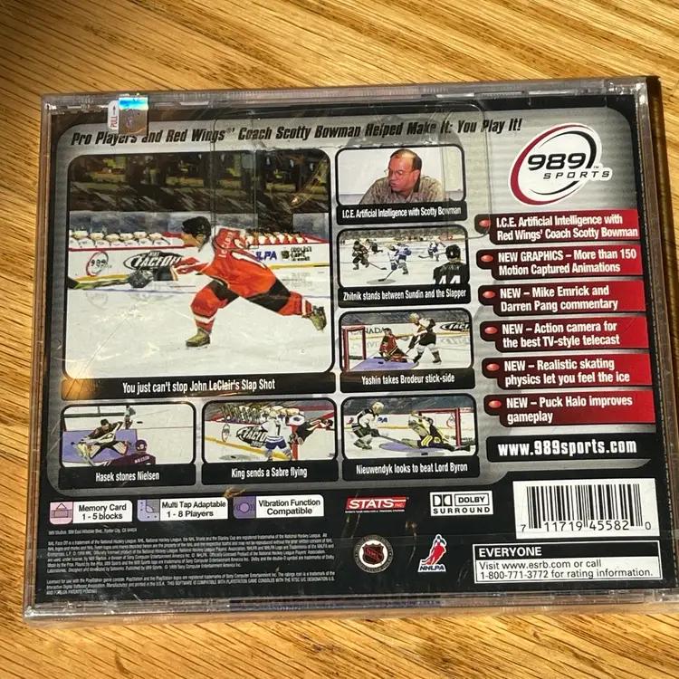 NHL FaceOff 2000 PS1 (Sony PlayStation 1, 1999) - FACTORY SEALED