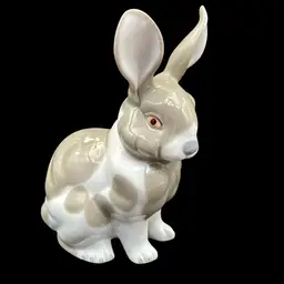 Gray And White Bunny
