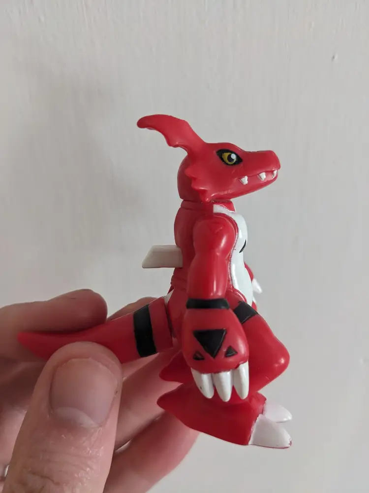 Digimon Guilmon Action Figure feature