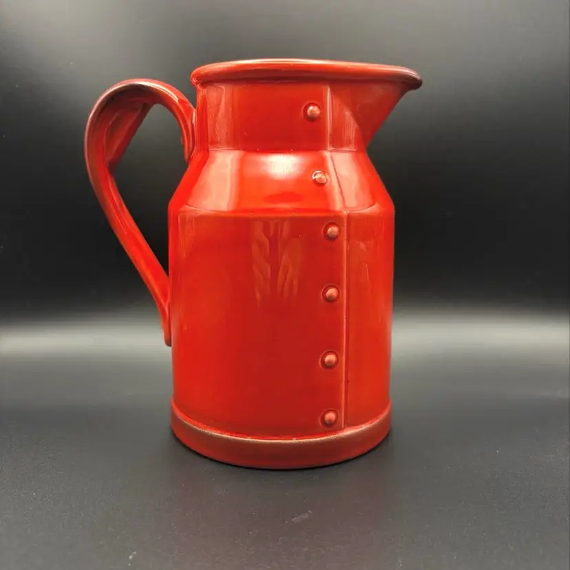 Metlox Orange Pitcher