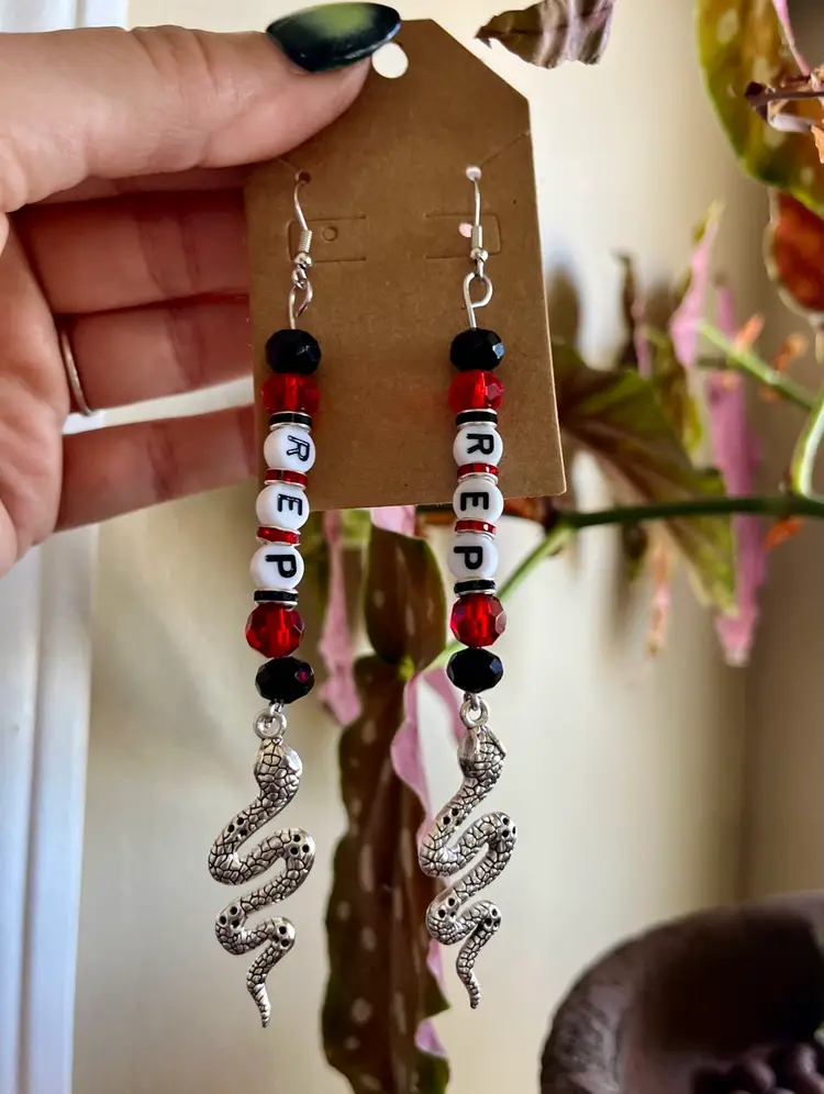 Taylor Swift Inspired Reputation Era Earrings Jewelry