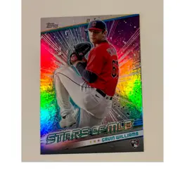 Gavin Williams RC Stars Of MLB Cleveland Guardians