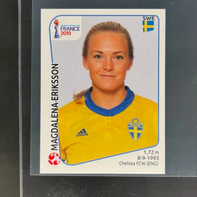 Magdalena Eriksson 2019 Panini Women’s World Cup Sticker Sweden Soccer Card