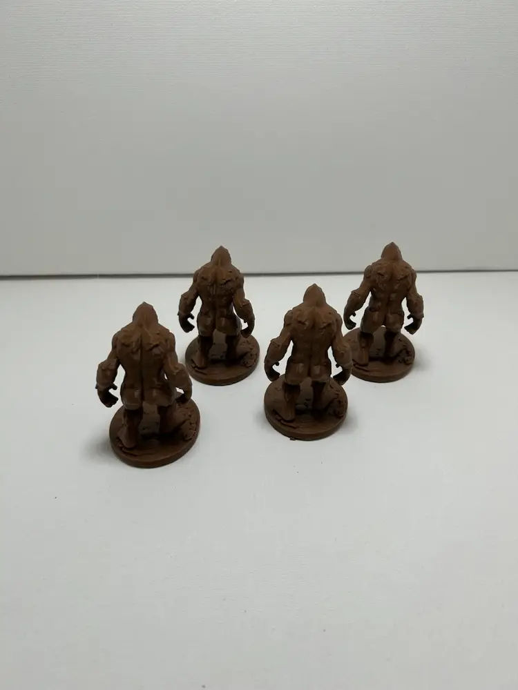 Bigfoot 3-D Printed Figurine