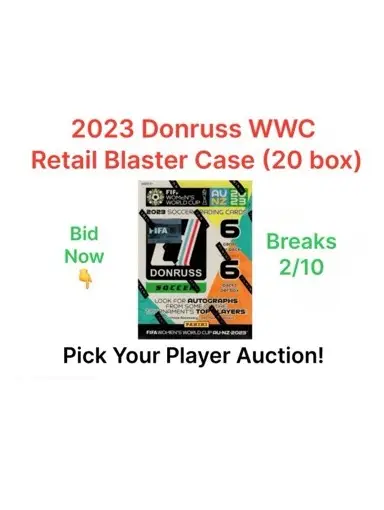 2023 Donruss WWC Retail Blaster Case Break - Pick Your Player Auction