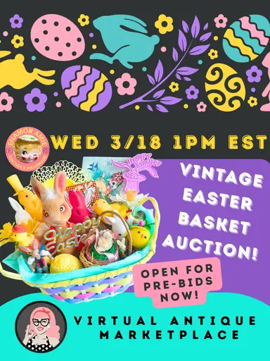 Vintage Easter Basket Lot Auction! 
