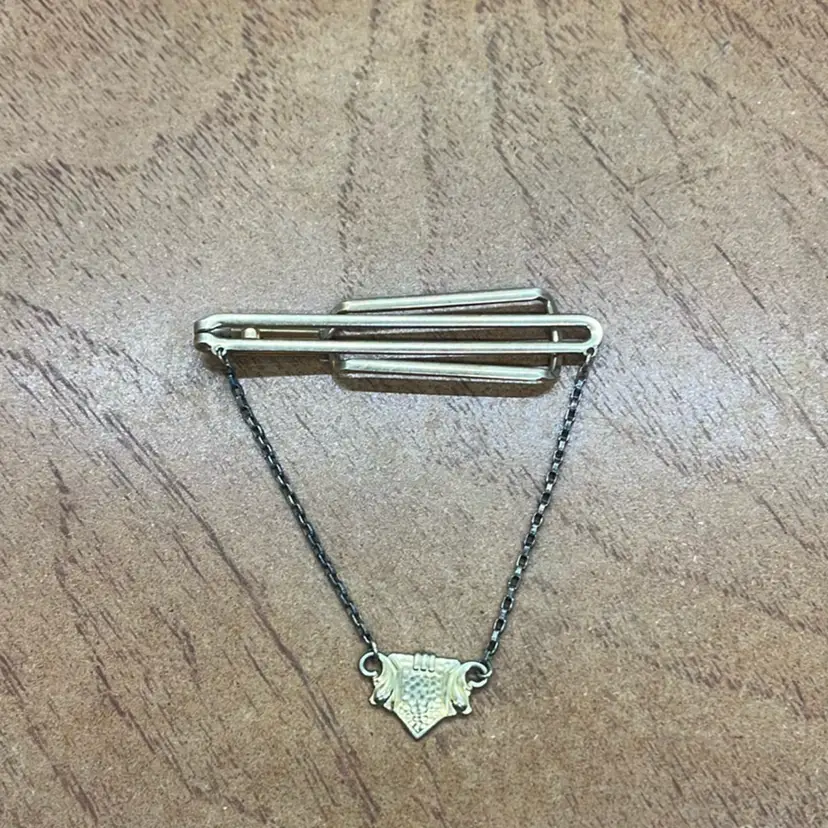 Vintage Gold-Tone Tie Clip , Benevolent & Protective Order of Elks