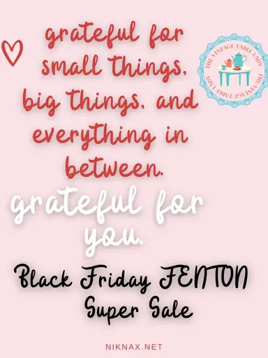 FENTON Unboxing $10-$25 SBs On Everything w/ Isla (The Vintage Table Lady)