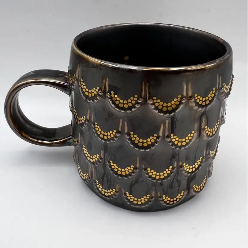 Starbucks Metallic Mermaid Scales Coffee Cup