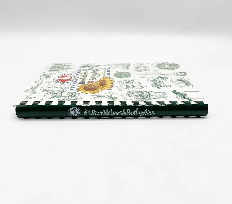 Gooseberry Patch Bumblebees & Butterflies Garden Journal Hardcover Vintage 1995