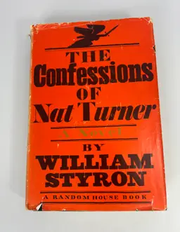 Vintage 'The Confessions of Nat Turner' by William Styron Hardcover 1967 Random House