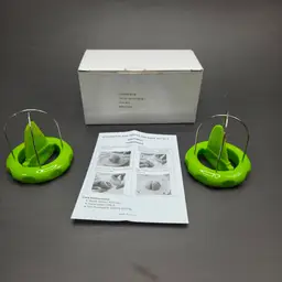 Kitchen-Rite Kiwi Twister Knife Set of 2 Fruit Cut Digging Core