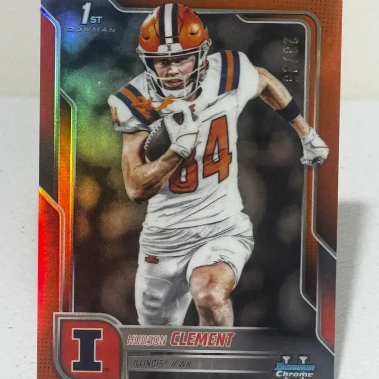 Hudson Clement 2025 bowman Orange /25