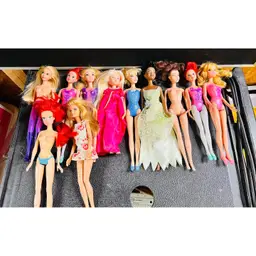 Barbie Disney Princess Lot Of 11 Fashion Dolls