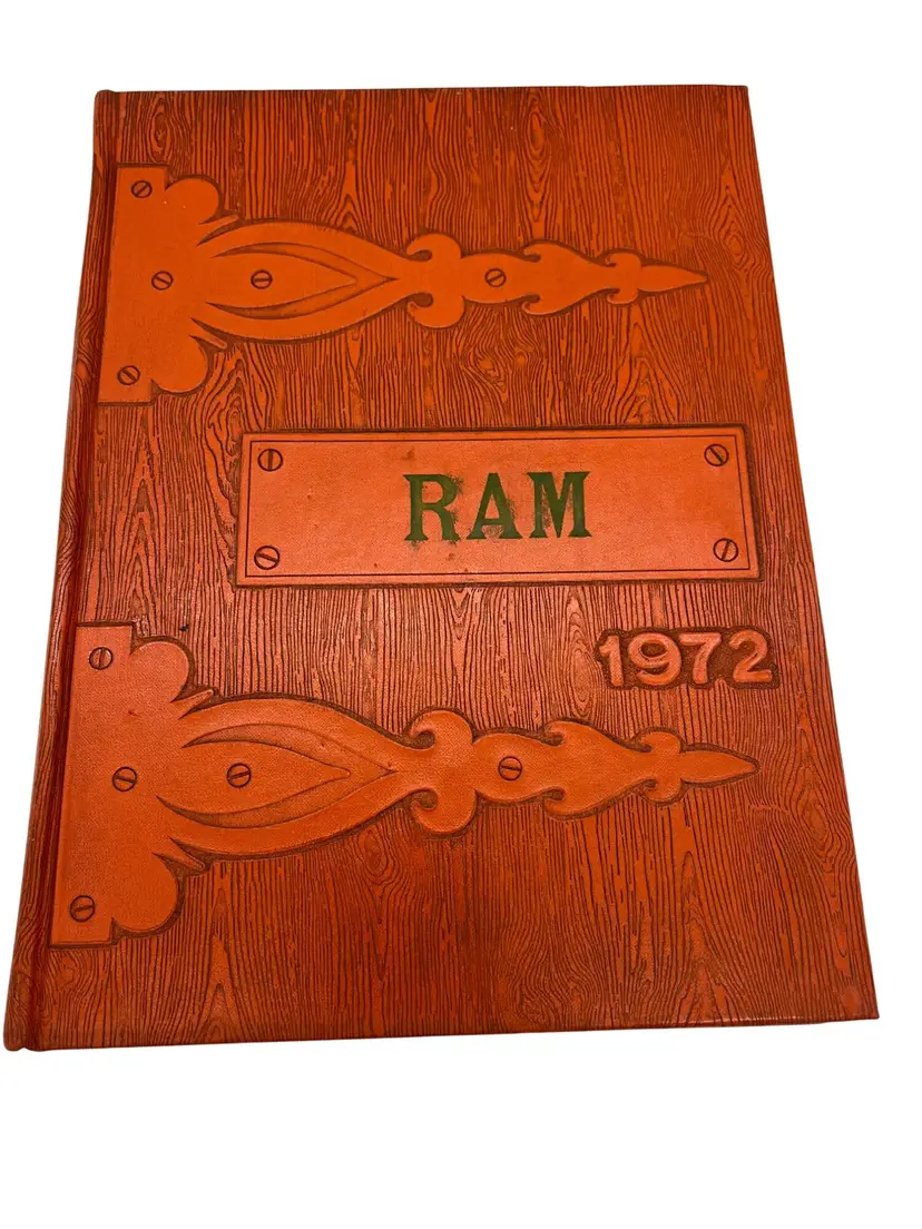 Vintage 1972 Ram Yearbook Madison High School Nashville Tennessee