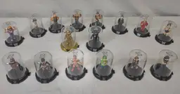 WWE Legends Domez Collectible Mini Figures Lot Of 16 Wrestling Undertaker Macho Man