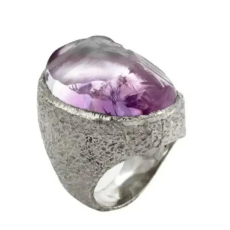 Alexis Bittar Amethyst Sterling Silver Ring
