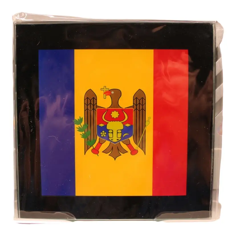 4”x4” Flag of Moldova Ceramic Tile