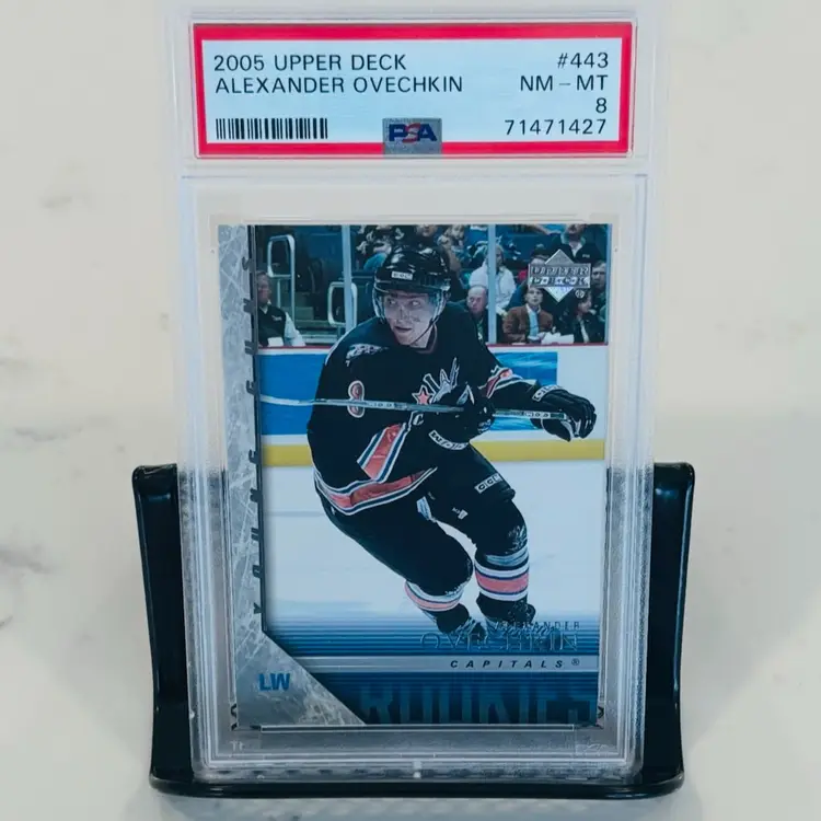 Alex Ovechkin Young Guns PSA 8