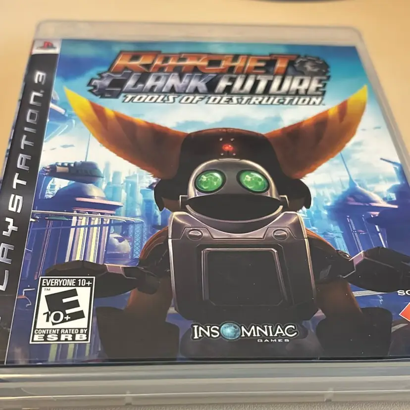 PS3 - No Manual - Ratchet And Clank Future Tools Of Destruction