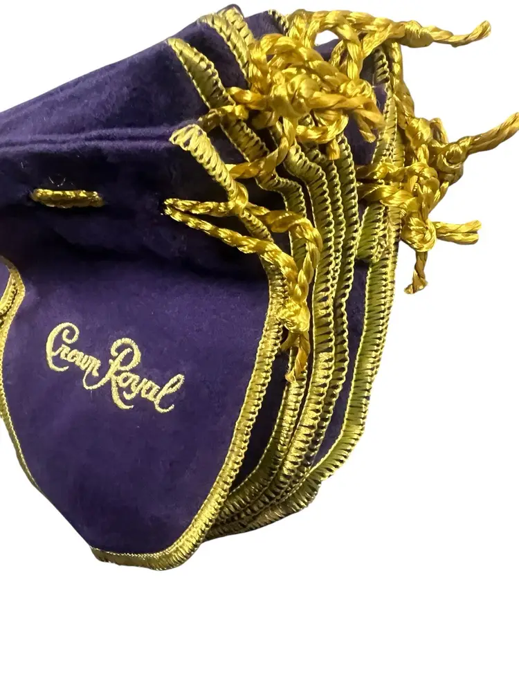 Lot Of 25 - Crown Royal Bags Small Unused