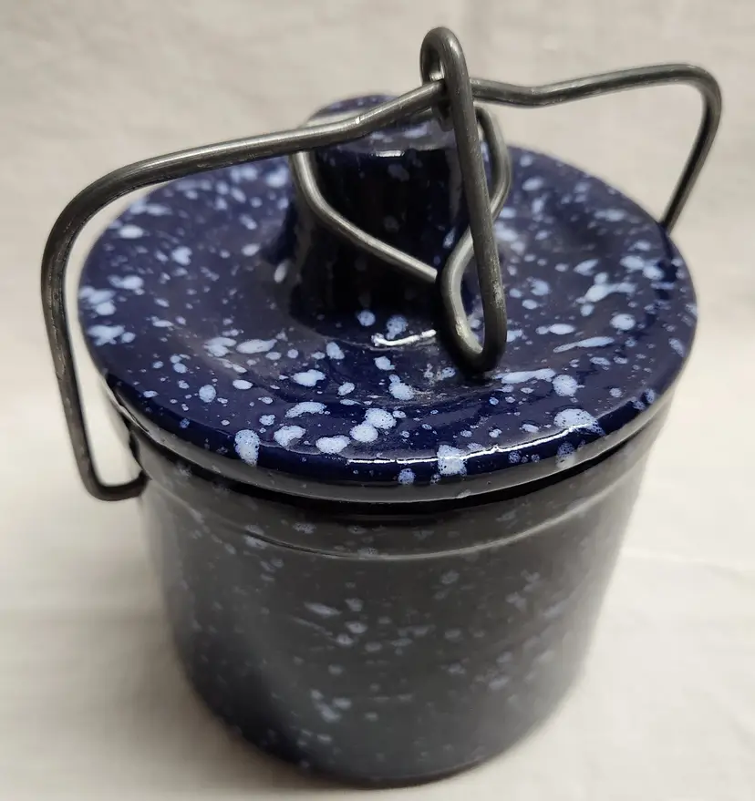 Vintage Stoneware Cheese Crock