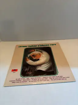 Vintage Vinyl Arthur Fiedler & the Boston Pops " What the World Needs Now" 1972