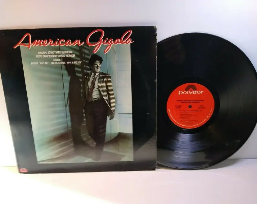 Giorgio Moroder American Gigolo Soundtrack Vinyl LP Record Album Blondie Call Me