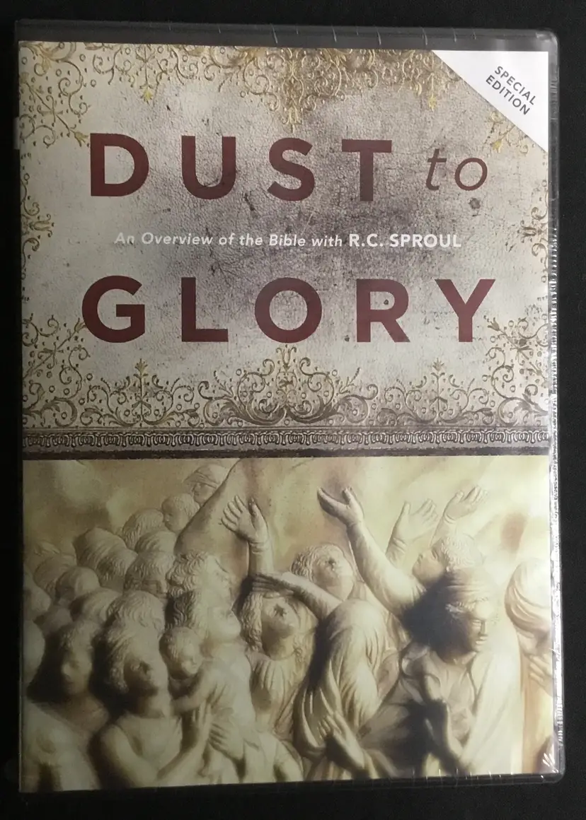 R.C. Sproul 8 DVDs, Dust to Glory, An Overview of the Bible, new sealed