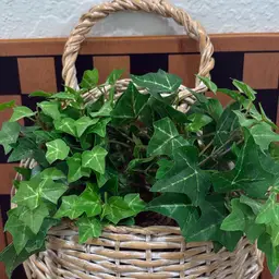 Hanging Wicker Wall Pocket