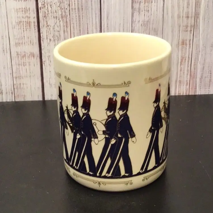 Vintage Hallmark Marching Band Coffee Mug Cup MUGS